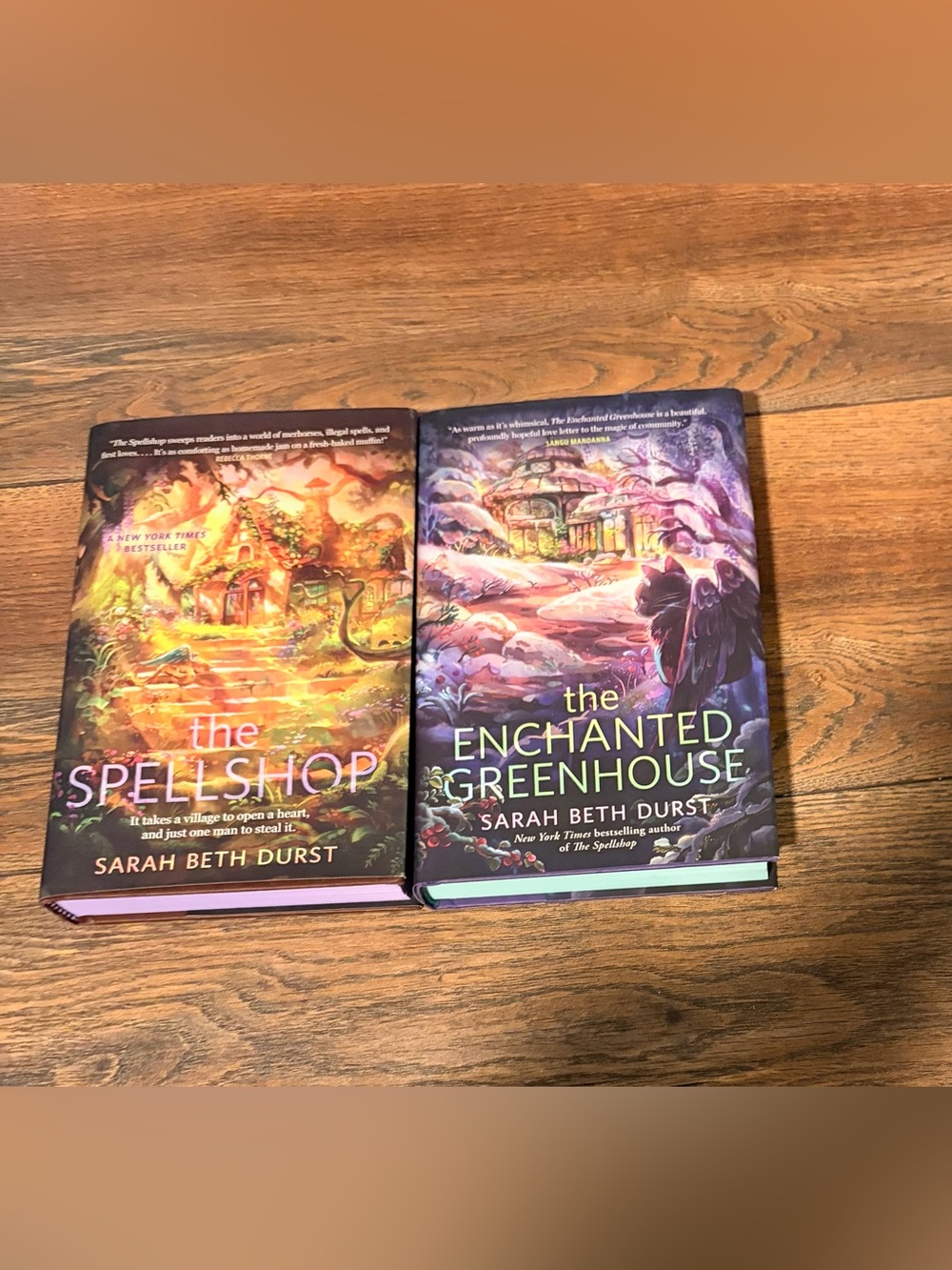 The Spellshop and The Enchanted Greenhouse by Sarah Beth Durst
